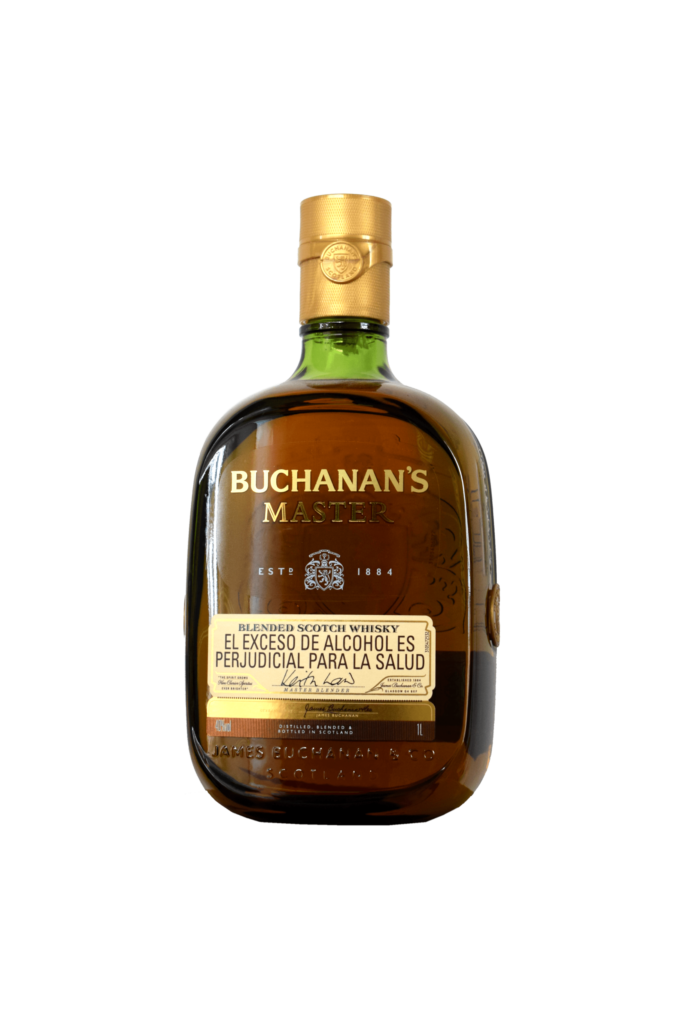 BUCHANAN’S MASTER X 1L Licores Brisas de Juanchito, Cali.